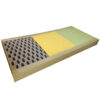 Multi-zoned static PU foam mattress