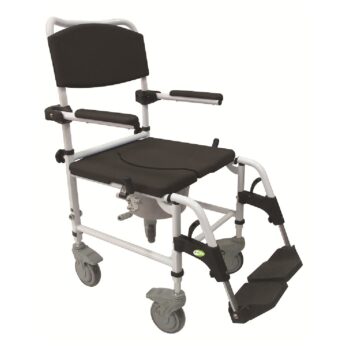 Shower and commode chair 5" wheels