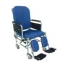 SEDIA COMODA SCHIENALE RECLINABILE CON RUOTE DA 4"