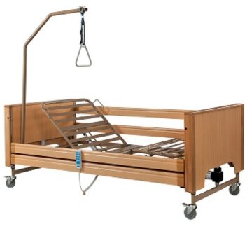 Electric hospital bed with 3 junctures –Steel bed frame